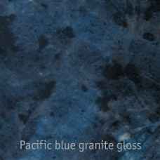 Pacific Blue Granite Gloss Hydropanel Shower Wall Panellimg